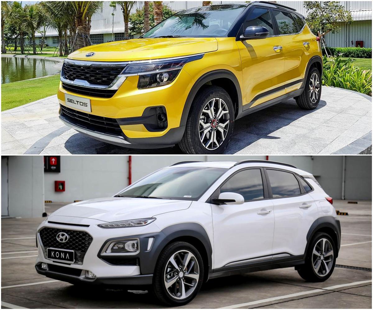 Hyundai Kona và Kia Seltos