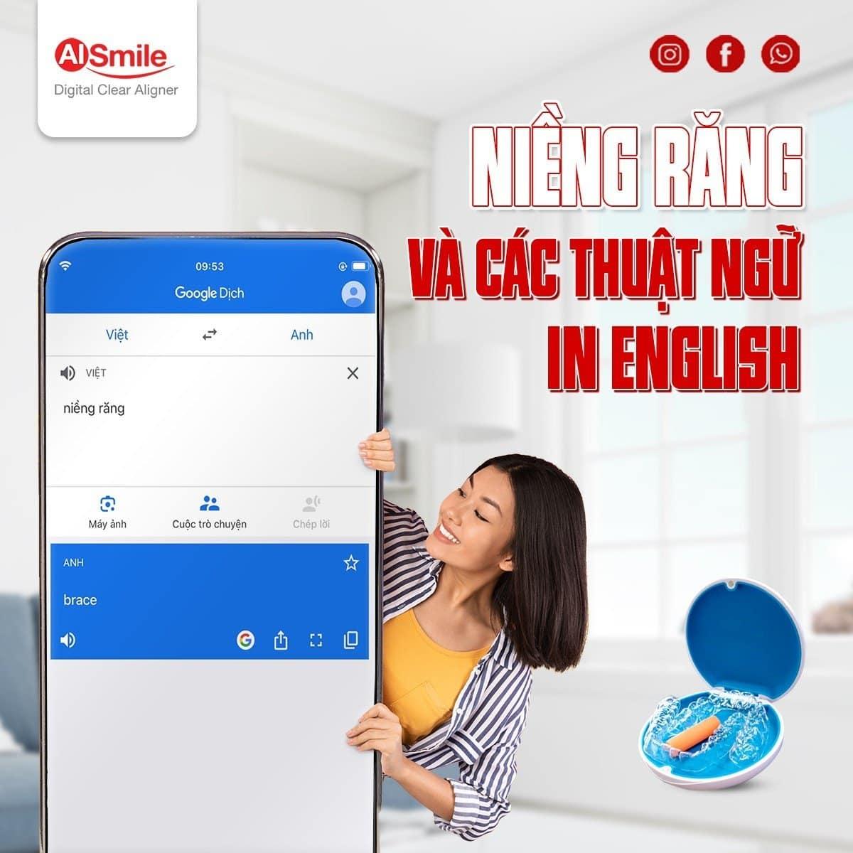 niềng răng in english