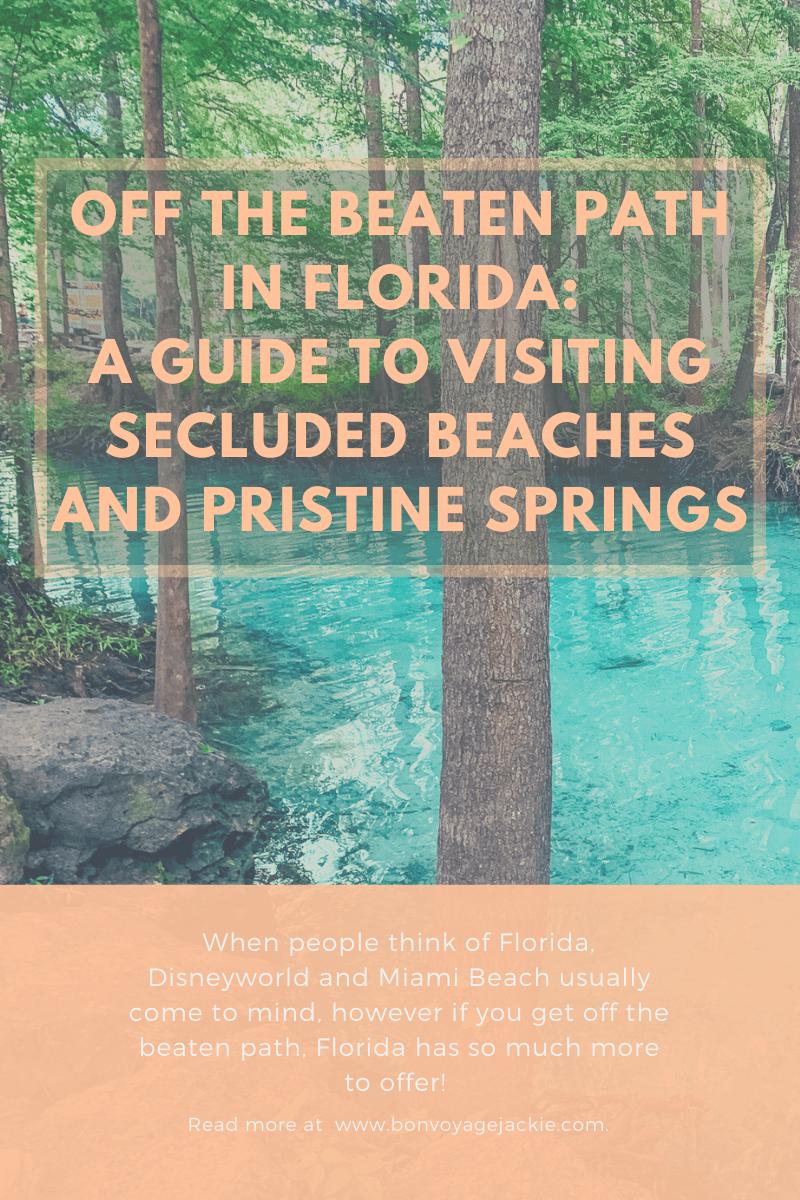 off the beaten path in florida