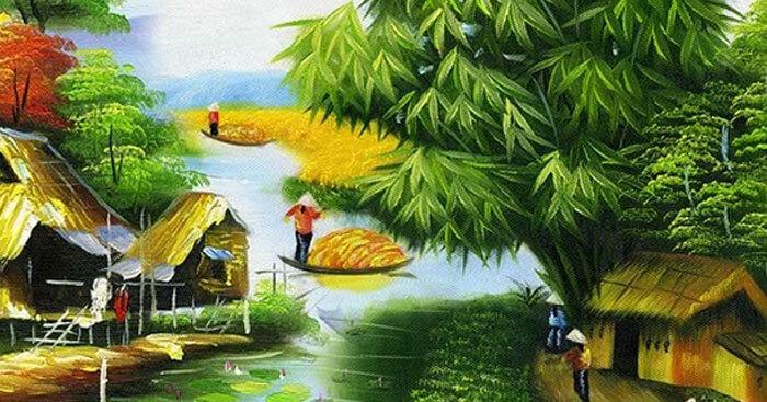 Dàn ý suy nghĩ về tình cảm của con người với quê hương