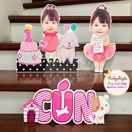 Combo hình chibi đáng yêu của bé