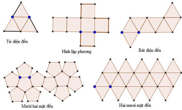 Khối đa diện đều loại 3-5 có Tính Đối Xứng