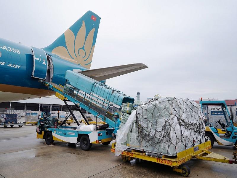 Lĩnh vực vận tải hàng không của nước ta hiện chưa phát huy được hết tiềm năng sẵn có. Ảnh: VNA