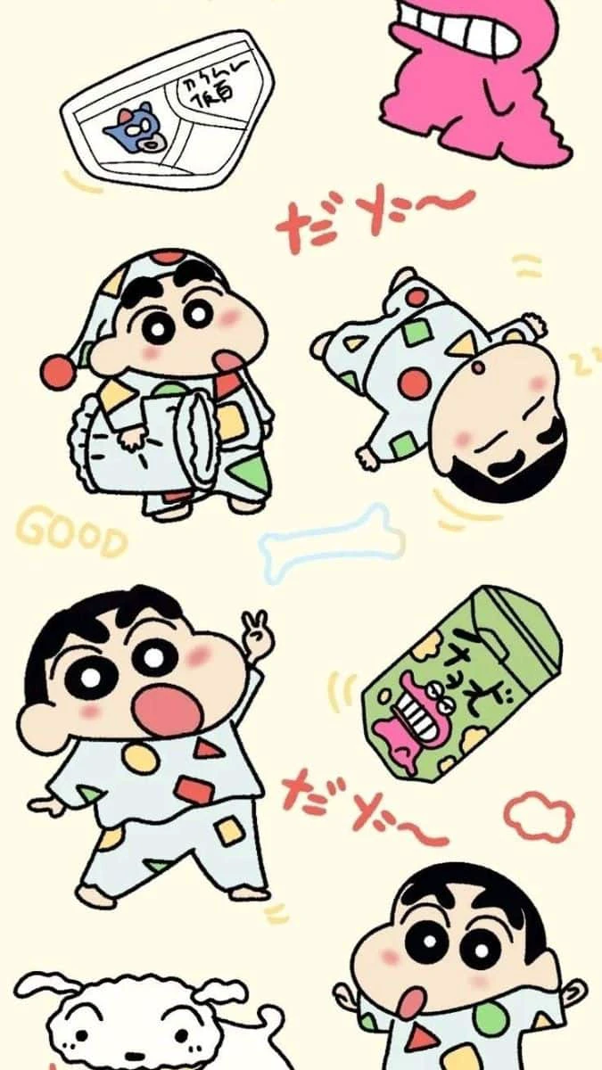 Hình nền cu Shin dễ thương nhất