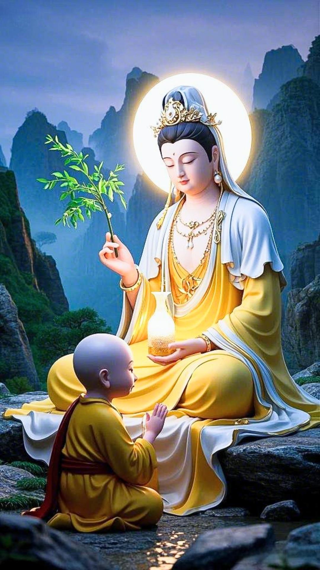 Hình nền Phật Quan Âm-1