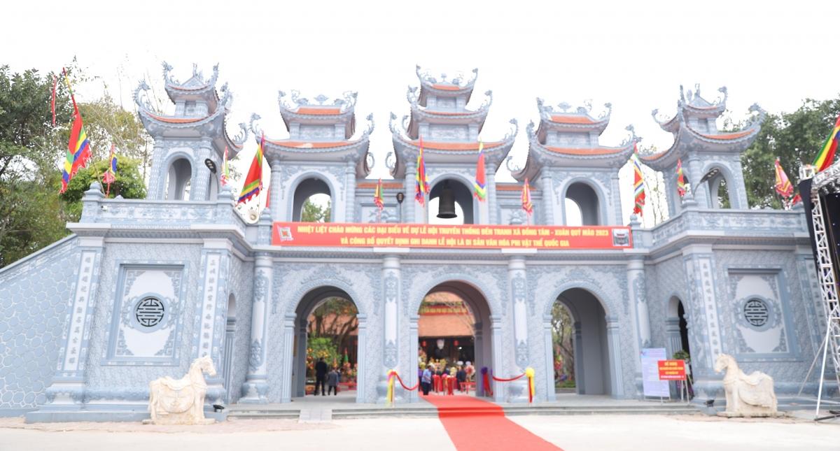 Lễ hội đền Tranh là Di sản văn hóa phi vật thể quốc gia