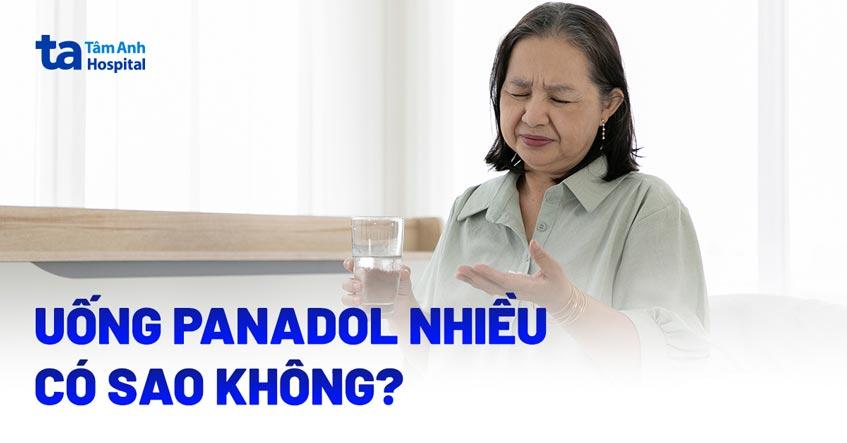 uống panadol nhiều có sao không