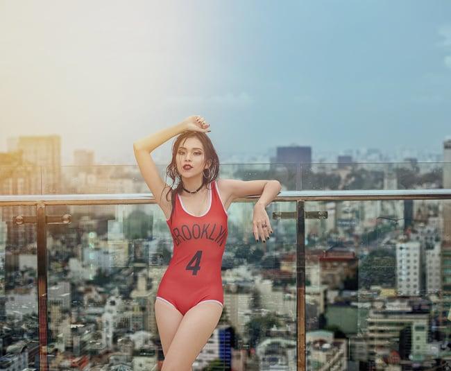 hot girl xinh dep, da tai cua hoc vien hang khong vn hinh anh 1