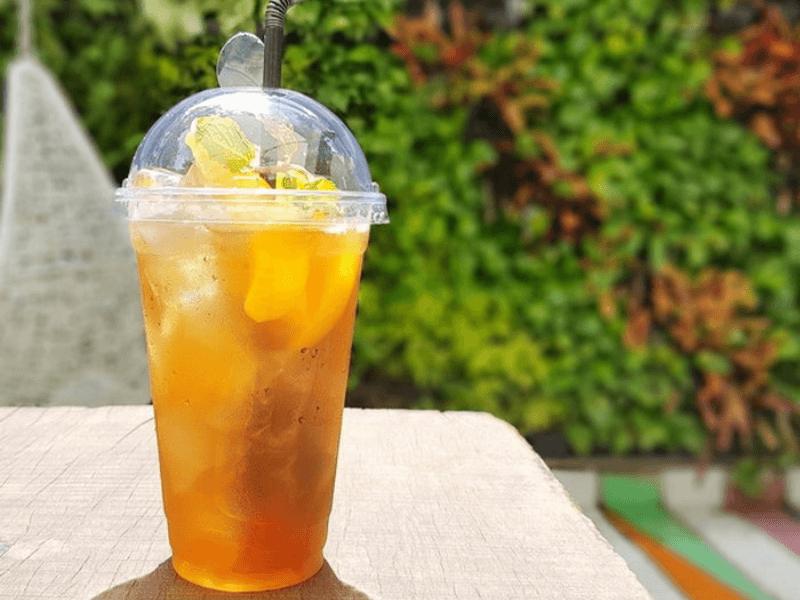 Bộ sưu tập hình ảnh ly trà đào hấp dẫn thơm ngon