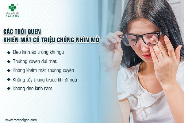 cach cham soc mat khi co trieu chung nhin mo-H3