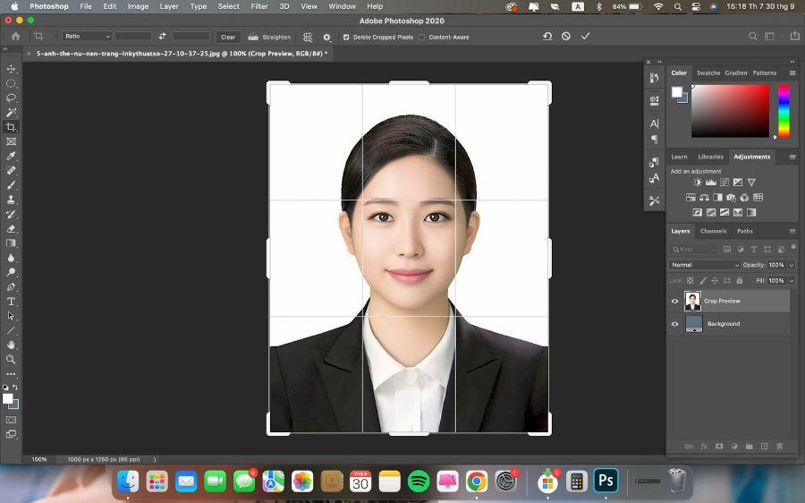 Hướng Dẫn Cách Làm Đậm Màu Môi Ảnh Thẻ Trên Photoshop Cực Dễ Dành Cho Người Mới Bắt Đầu