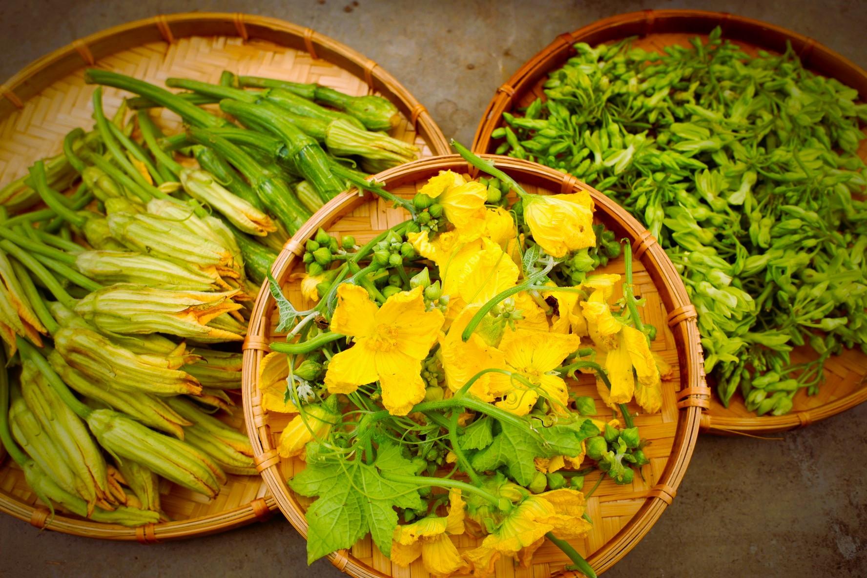 Edible flowers in Vietnamese Cuisine