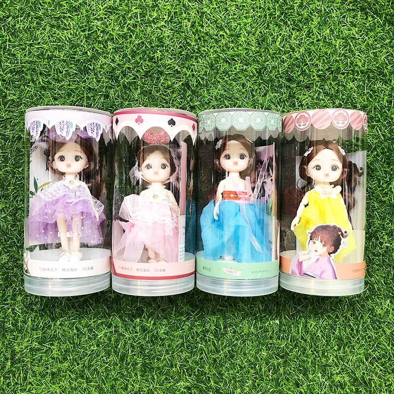 Hộp đồ chơi búp bê nhiều màu-1