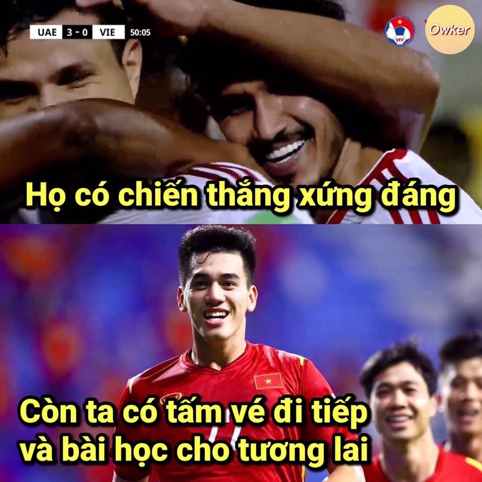 Dân mạng chế ảnh hài hước ăn mừng thành tích lịch sử của đội tuyển Việt Nam - 1