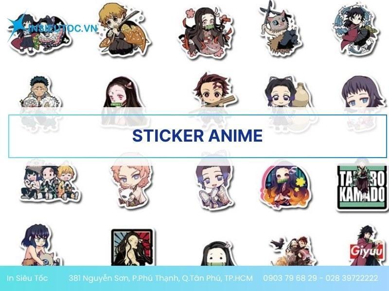 sticker anime