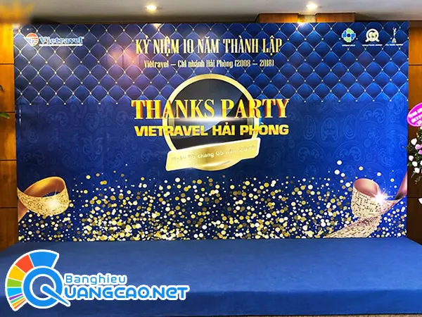 backdrop kỷ niệm thành lập công ty