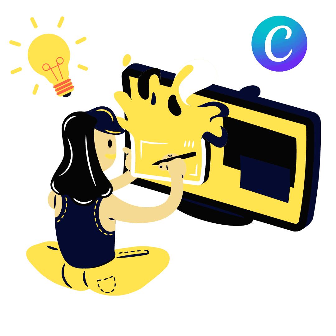 Kiếm tiền dễ dàng với việc bán thiết kế Canva