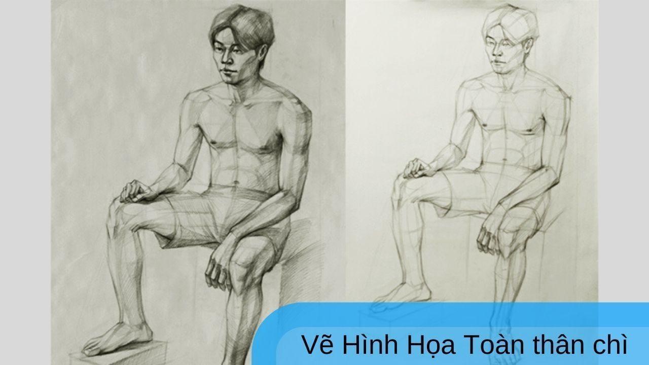 Vẽ Hình Họa Toàn thân chì
