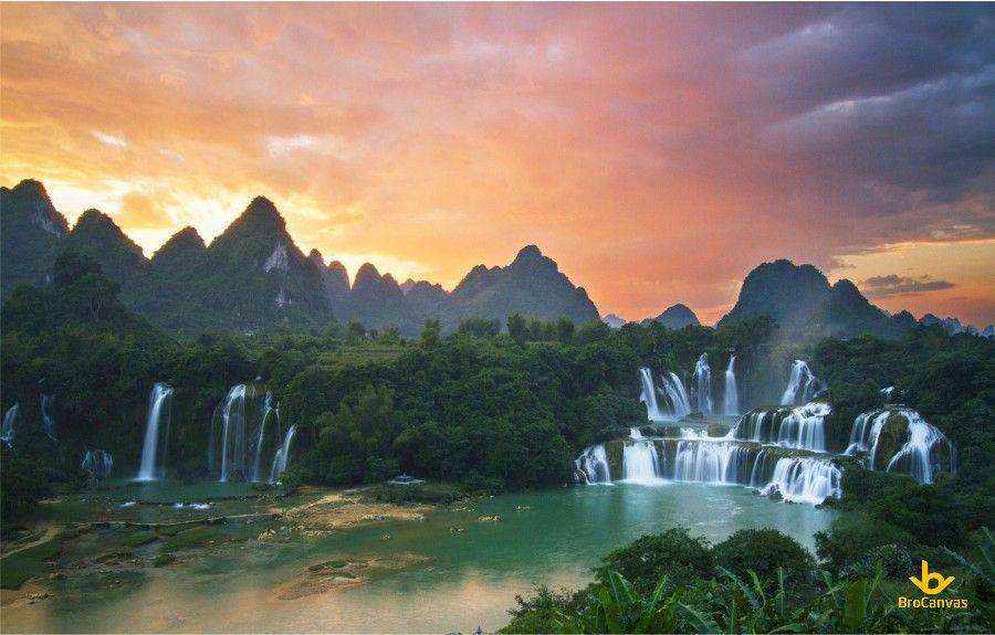 Hình ảnh Phong Cảnh Thác Bản Giốc