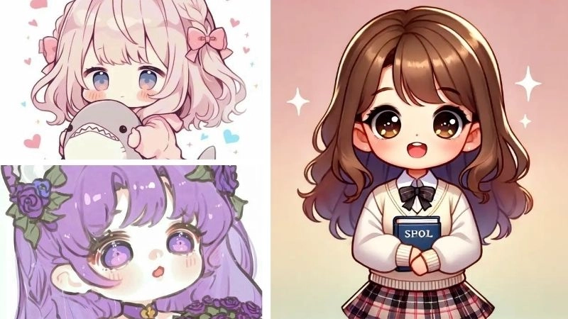 Ý nghĩa về cô gái chibi đầy cảm hứng