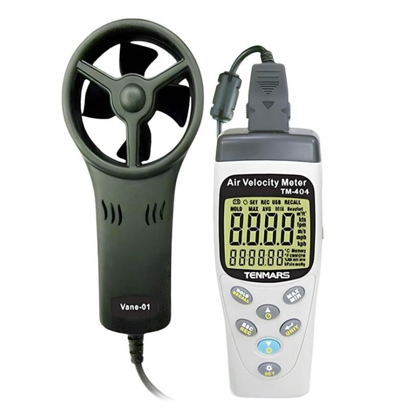 ​​​​​​​Máy đo tốc độ và lưu lượng gió Tenmars TM-404