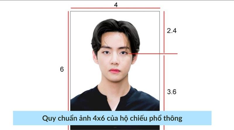 quy định chụp ảnh 4x6 làm hộ chiếu