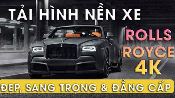 hình nền xe Rolls-Royce 4K