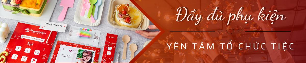 phụ kiện bánh sinh nhật, muỗng đĩa nến sinh nhật