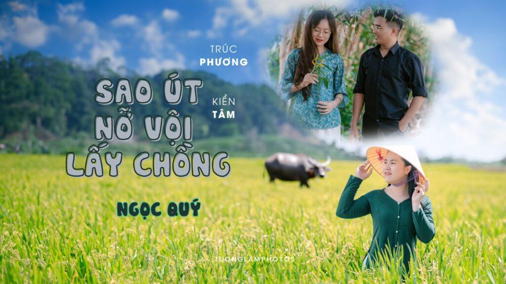 Concept chụp ảnh cánh đồng lúa – tạo dáng cách chụp ảnh
