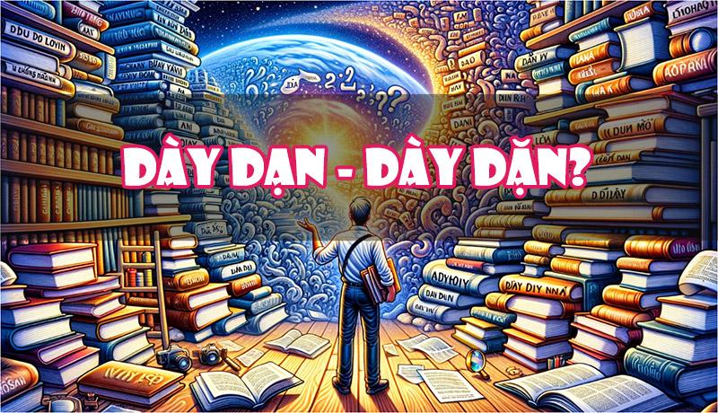 Dày Dạn hay Dày Dặn? Đâu là từ chính xác? Nguyên nhân.