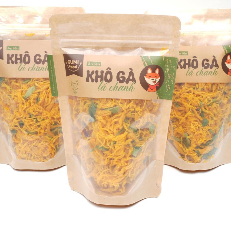 Khô gà lá chanh Gumi ăn là nghiền thấy là mê
