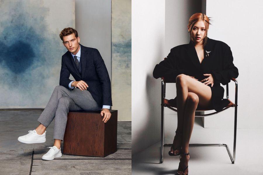 Tạo dáng bắt chéo chân sang chảnh