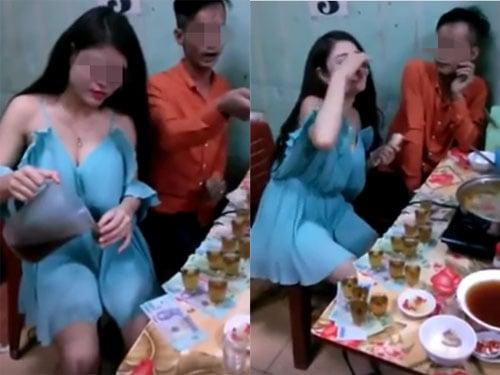 Đi tong 7 triệu đồng vì thách gái xinh uống rượu