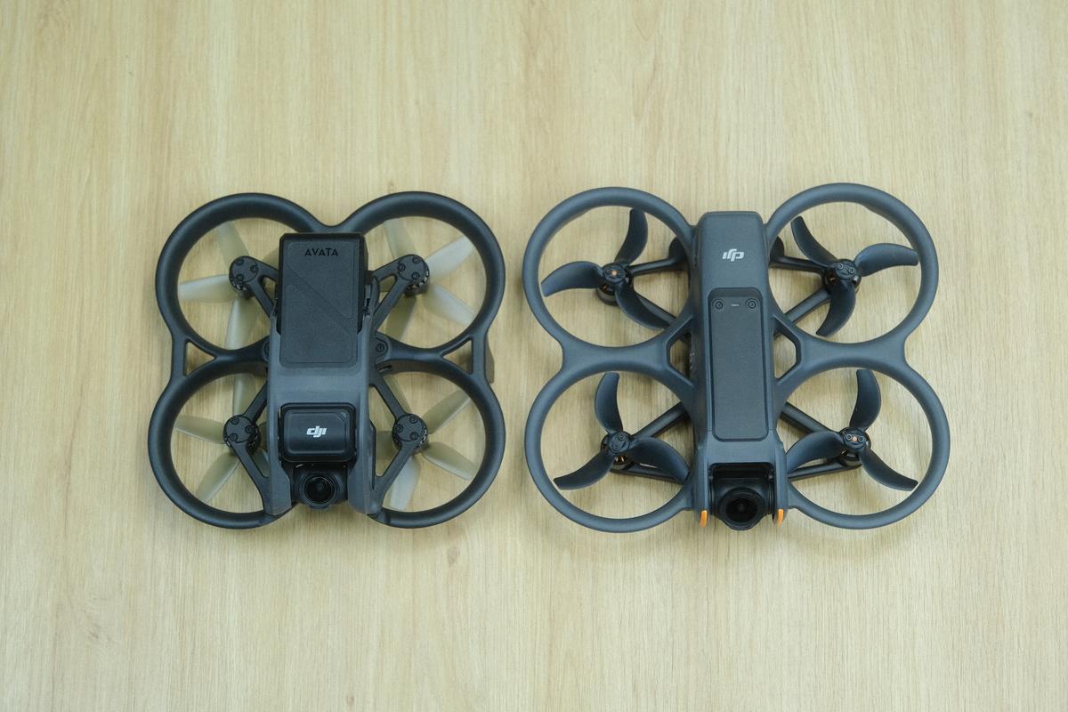 So sánh kích thước và trọng lượng DJI Avata 2 và DJI Avata