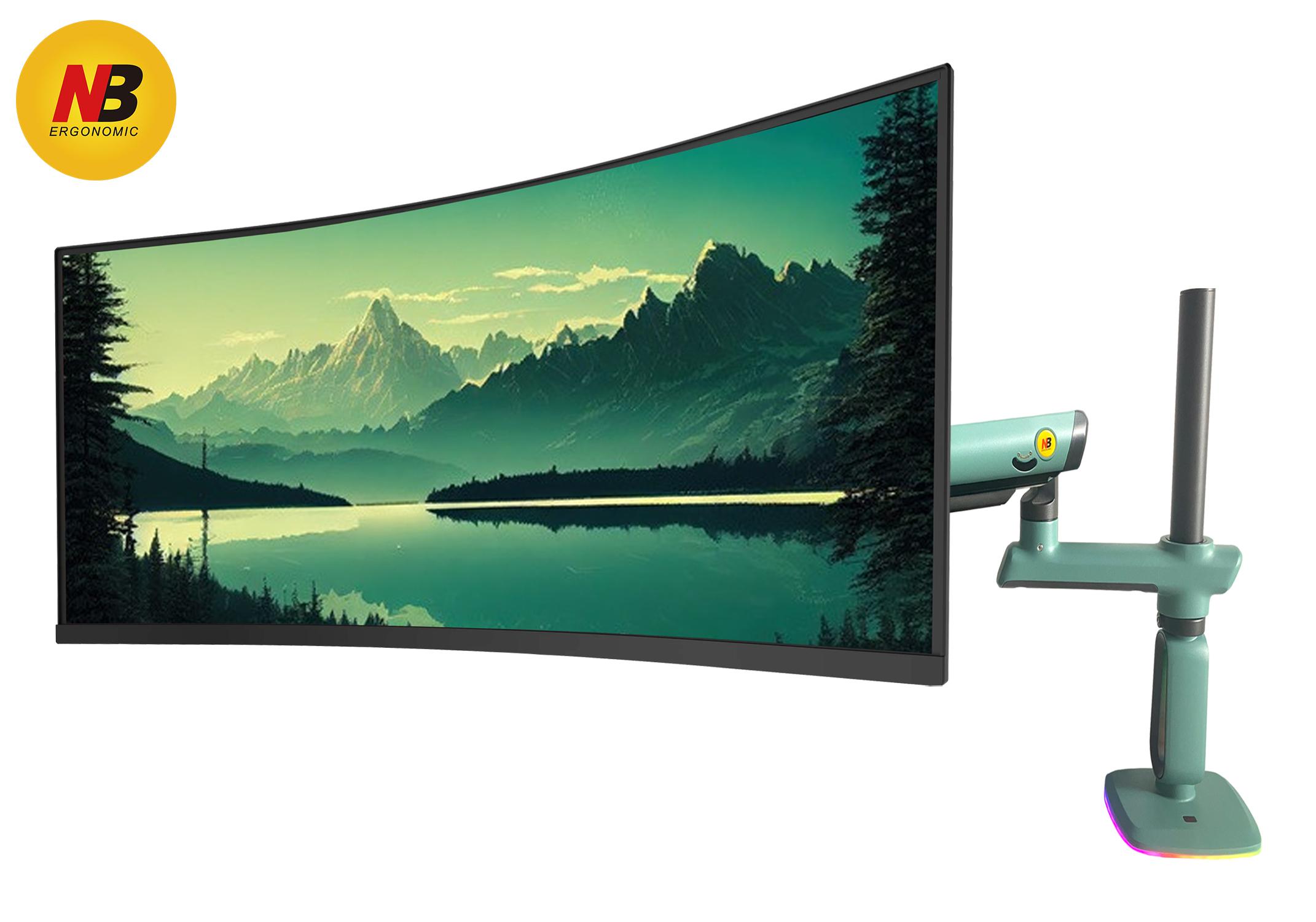 Giá treo màn hình máy tính North Bayou NB-K7 Led RGB