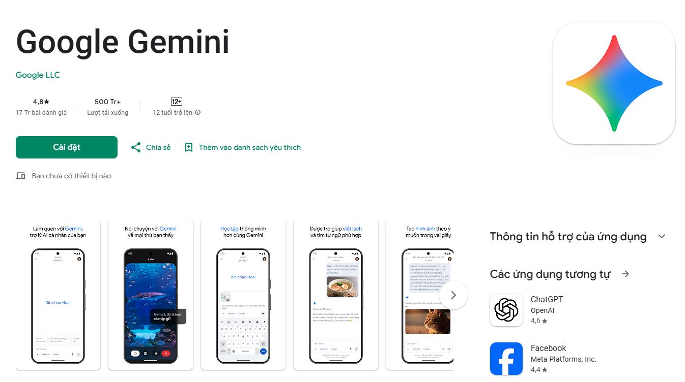 Google Play Gemini