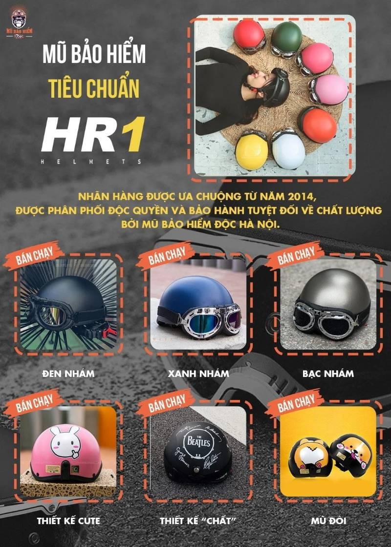 Mũ bảo hiểm Độc là địa chỉ uy tín với mẫu mã sản phẩm đa dạng