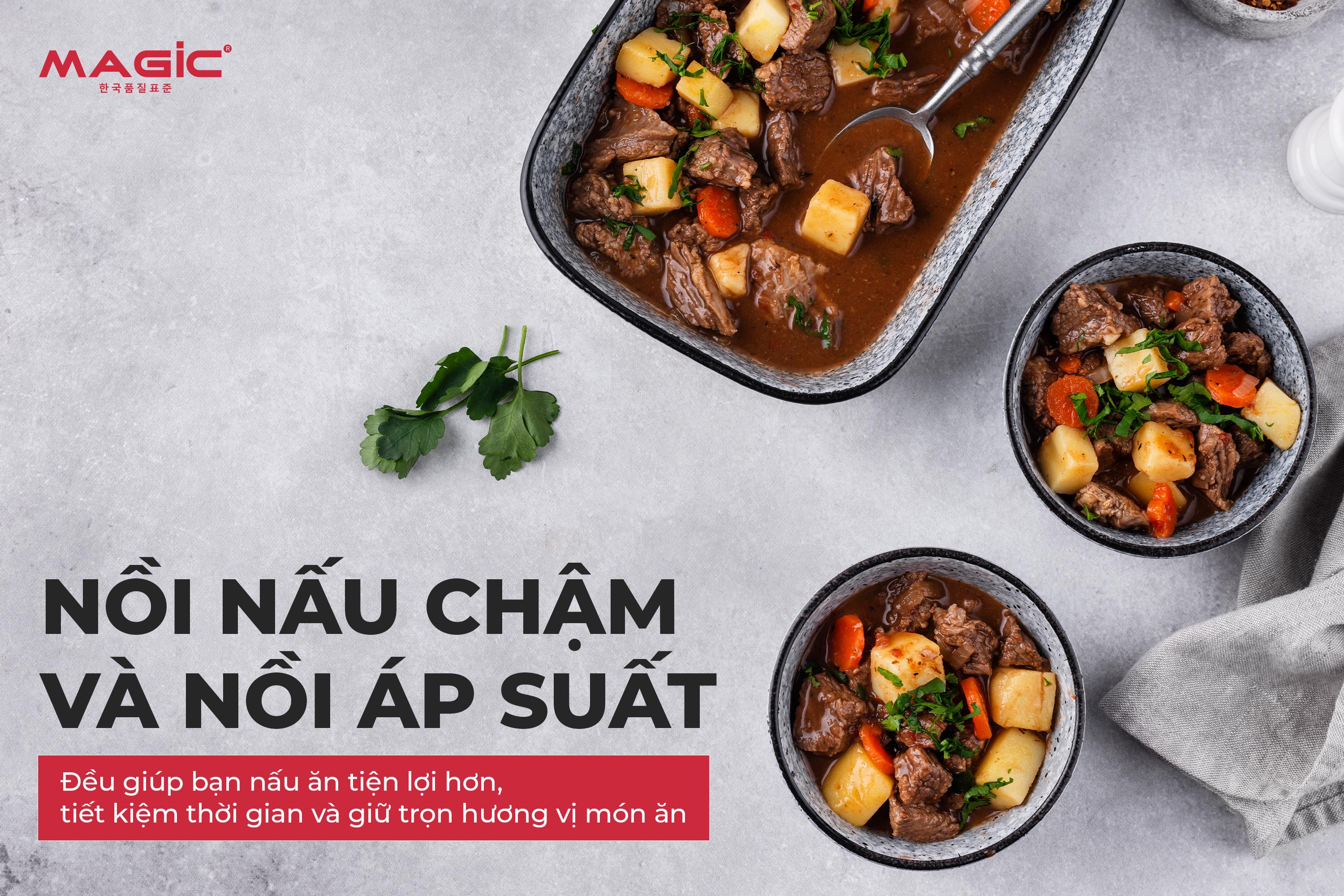 So Sánh Nồi Nấu Chậm & Nồi Áp Suất, Đâu Là Lựa Chọn Tốt Nhất? 1